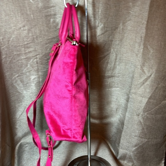 Juicy Couture PINK Velvet Backpack Shoulder bag - Picture 3 of 10
